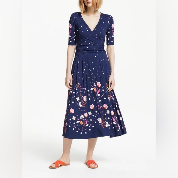 Boden Dresses & Skirts - Boden Kassidy Floral Jersey Midi Dress